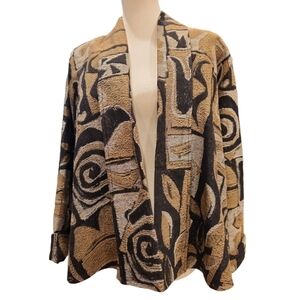 Silverado Western Abstract Cropped Blazer